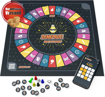Das Brettspiel Mit App, Interaktives Quiz-, Wissens- Und Familienspiel, Gesellsc