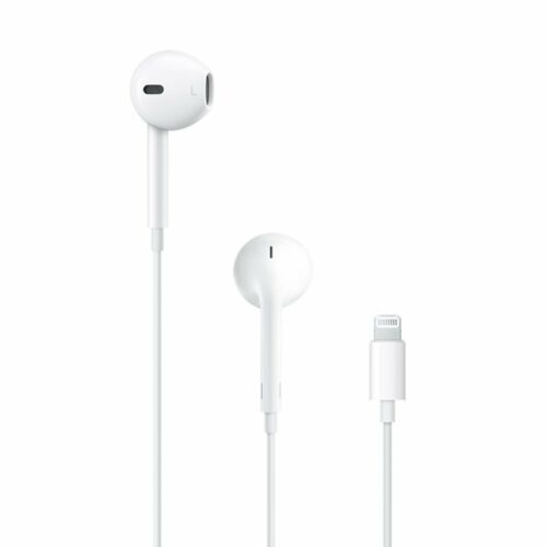 Casque intra-auriculaire Apple EarPods avec connecteur Lightning uniquement - Blanc - Photo 1/1