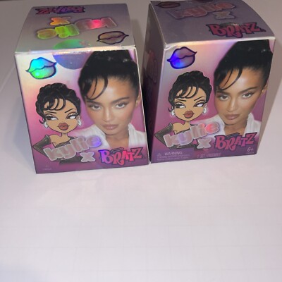 Mini Bratz x Kylie Jenner Series 2 Collectible Figure Miniature New Lot Of 2