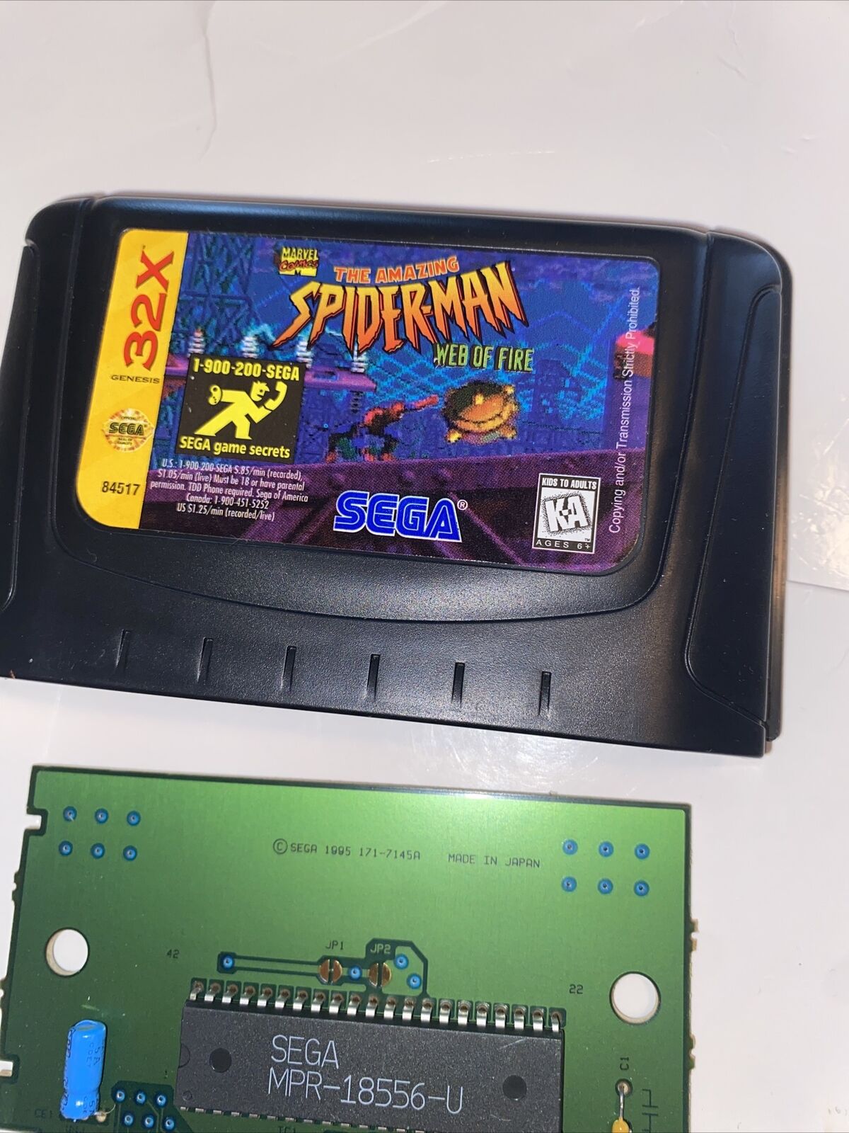 Download The Amazing Spider-Man: Web of Fire (SEGA 32X) - My Abandonware