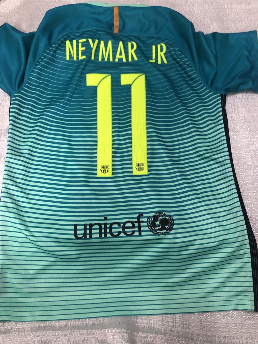 Neymar Jr • Green # 11 • Brcalona • Nike • Football • Qatar
