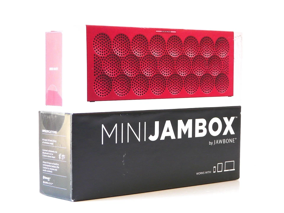 MINI JAMBOX - Punto Rojo... Altavoz Inalámbrico y Altavoz... ¡NUEVO! Foto 4 de 4