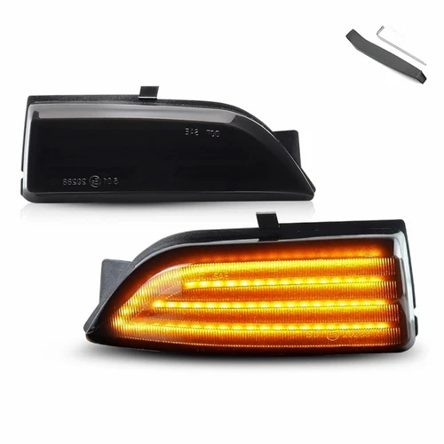 Sequential LED Side Mirror Turn Signal Lights For 2019-2023 Ford Ranger Lariat E