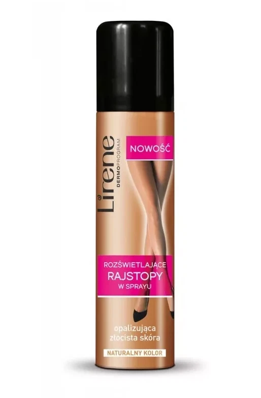 LIRENE ILLUMINATING SPRAY TIGHTS leg makeup 75ml NATURAL COLOR - SELF-TAN EFFECT