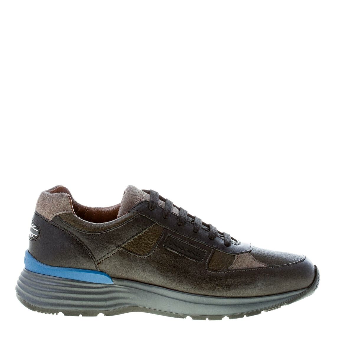 CHURCH'S men shoes CH 873 sneaker in black green grey CHURCH'S men shoes CH 873 sneaker in black green grey