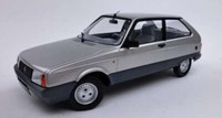 Triple 9 1/18 Citroen Axel 1990 Silber Modellbau Statisches Modell Diecast