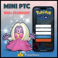 Pokémon PTC Go - Shiny Jynx - 80K Stardust✨Read Description✨