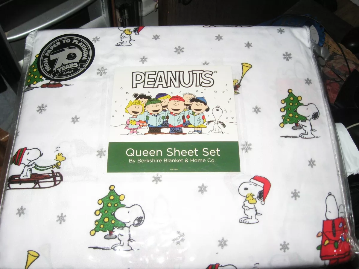 Peanuts queen sheet set deals