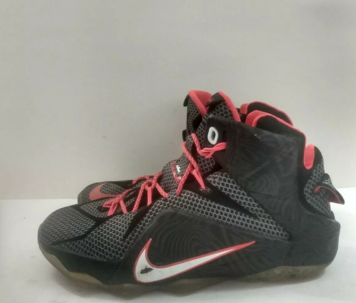 lebron Ⅻ EP 30cm U12 Nike Lebron XII 12 Low Purple Crimson Orange Sneakers Size