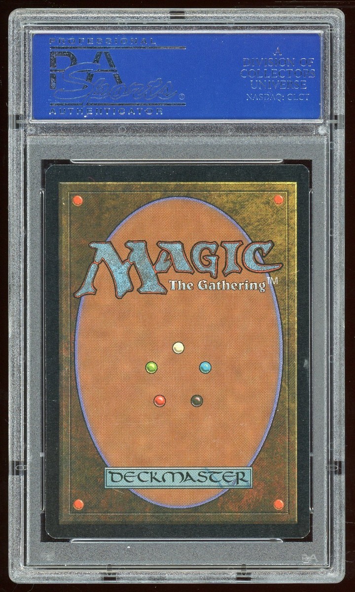 1997 MTG Magic the Gathering Card Visions Elephant Grass PSA 9 TCG