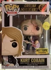FUNKO POP! ROCKS KURT COBAIN NIRVANA  #66 HOT TOPIC EXCLUSIVE