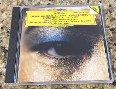 ABBADO/LSO/MINTZ/+ - BARTOK: DER WUNDERBARE MANDARIN  CD 410 598-2