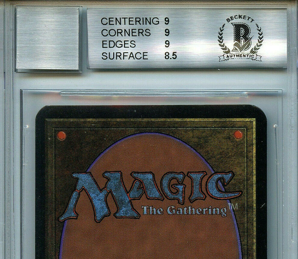 MTG Alpha Armageddon BGS 9 Mint BAS 9 Signed Magic card MTG Alpha Armageddon BGS 9 Mint BAS 9 Signed Magic card