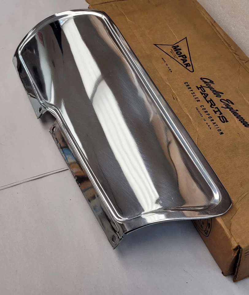 1962-1964 Plymouth B корпус задняя левая крыша панель наружный воздушный дефлектор 2252255 новый из старых запасов - Изображение 3 из 4