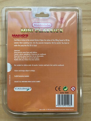 Nintendo mini classics マリオ セメントファクトリー レア Rare] Mario Cement Factory Game & Watch Mini Classics | eBay