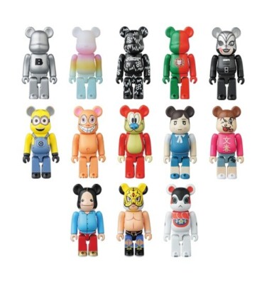 Medicom Bearbrick Series 34 Artist S34 Kazuki Nagano 100% be