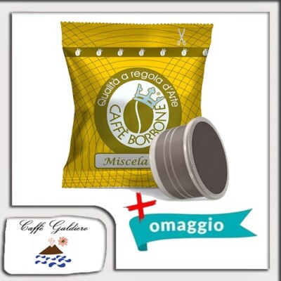 100 Kaffeekapseln Bourbon Mischung Gold kompatibel Espresso Point