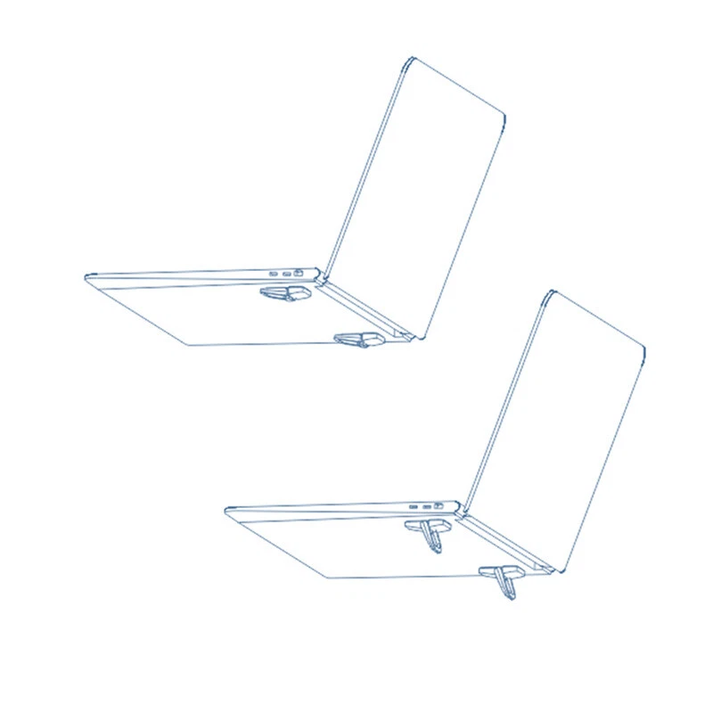 Adjustable Laptop Stand for MacBook Air Pro and Desk Ergonomic Keyboard Riser