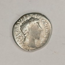 Roman Silver Denarius Coin of Marcus Aurelius ( 161-180 AD ) "Providentia"