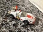 VINTAGE 1977 Science Friction Space Cop White Diecast Car Hong Kong Hot Wheels