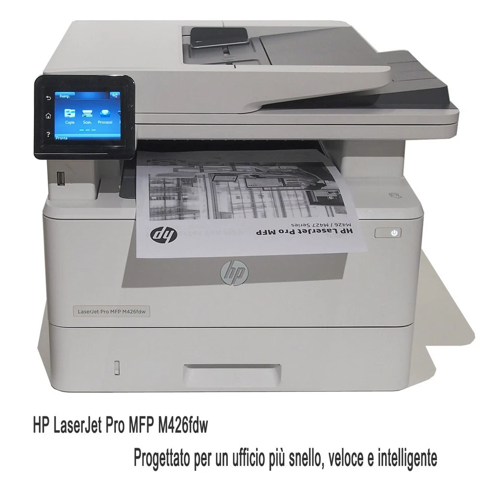 Stampante HP LaserJet Professional MFP M426fdw Ethernet WiFi Printer Revisionata - Immagine 3 di 4