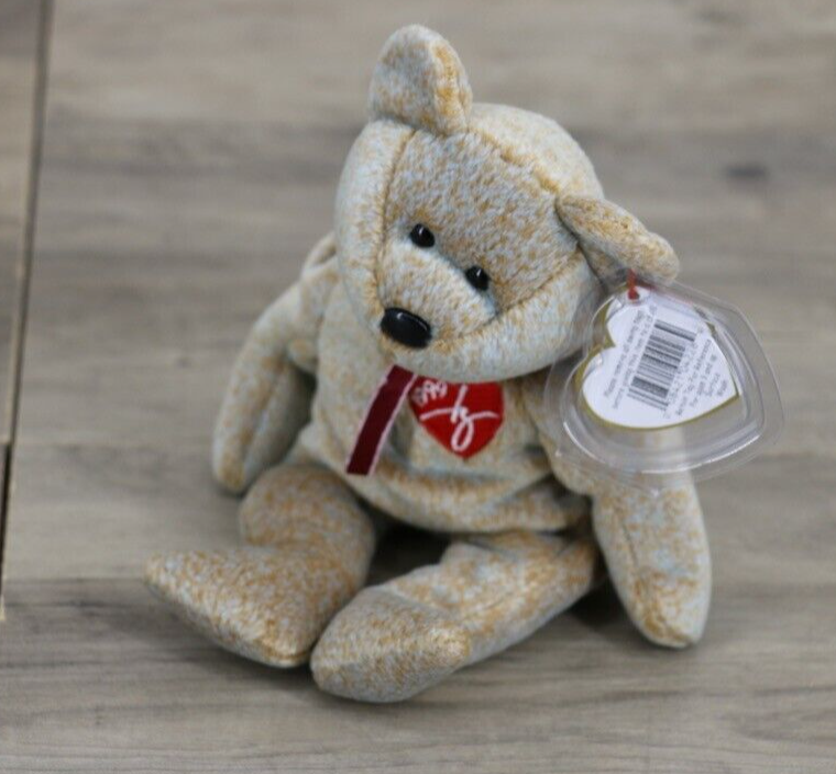 VINTAGE Ty Beanie Babies Collection 1999 Signature Bear Plush