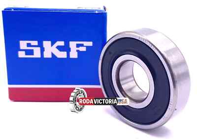 SKF RLS5 2RS1 Deep Groove Ball Bearing, Rubber Sealed 5/8'' x 1.9/16'' x 7/16''
