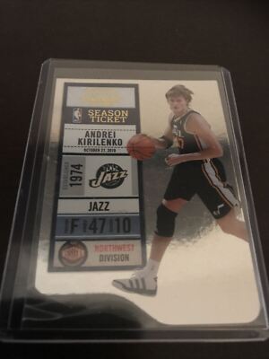 Panini Contenders Andrei Kirilenko Base SP /99 Jazz Star