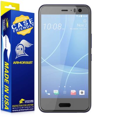 [2 Pack] ArmorSuit HTC U11 Life Matte Case Friendly Screen Protector