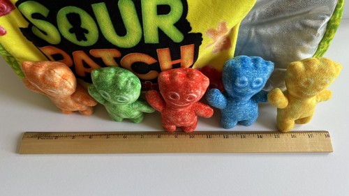 Sour Patch Kids Package Pillow & Stuffed Kids Plush - RARE IT’SUGAR - Picture 5 of 6