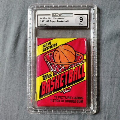 1981 TOPPS BASKETBALL PACK GAI 9 A REALLY GOOD LOOKING PACK