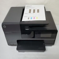 HP Officejet Pro 8625 Color Inkjet Printer LOW USE 600 Pages NO INK Wireless MFP
