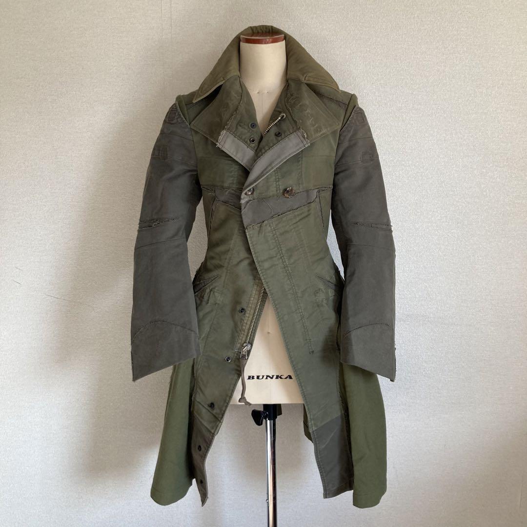 JUNYA WATANABE COMME des GARCONS プリーツコート Junya Watanabe Comme des Garcons Reconstructed Coat 06AW