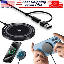 65W Wireless Mag safe Fast Charging Charger Pad For iPhone 17 16 15 14 Pro Max