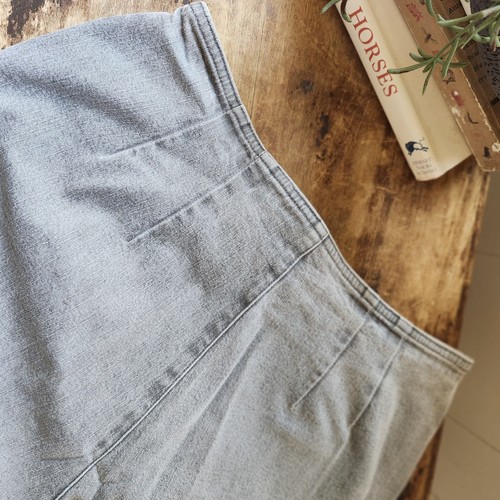 Women's Taylor Brooke Gray High Waist Slim Straight Jeans Size 8 - Picture 5 of 20