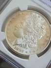 1882 S Morgan Silver Dollar NGC Graded MS-65