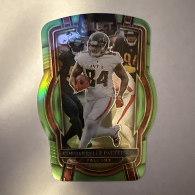 2022  Select - Club Level Cordarrelle Patterson  Neon Green Prizm Die-Cut /299