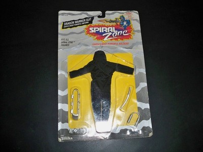 1987 Tonka Spiral Zone Dragon Warrior Action Figure Accessory Set New - RARE!