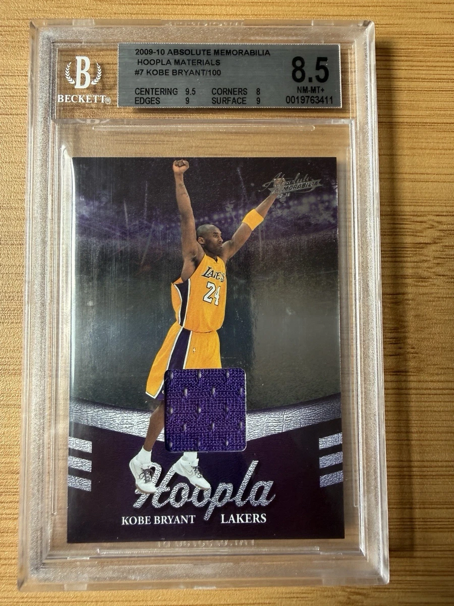 Kobe Bryant Beckett Grading Services (BGS) Basketball Trading