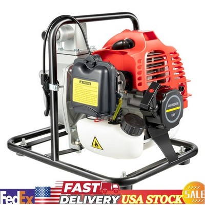 1'' 43CC 2HP Gas Powered Water Pump High Pressure Garden Irrigation Transfer Pump