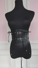 Ceinture large, ceinture corset élastique bouton à pression