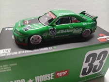 Kaido House X Mini GT 1:64 Nissan Skyline GT-R (R33) IMAI Racing V1