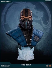 Mortal Kombat X Bust 1/1 Sub Zero 76 cm, Pop Culture Shock, Sideshow
