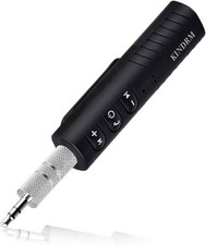 Compact Mini Bluetooth Stereo Receiver for Wired Headphones - Hands-Free Calling