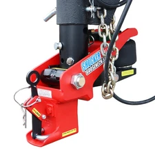 Shocker 30K Gooseneck Surge Air Hitch & Shift Lock Coupler for 2-5/16" Ball