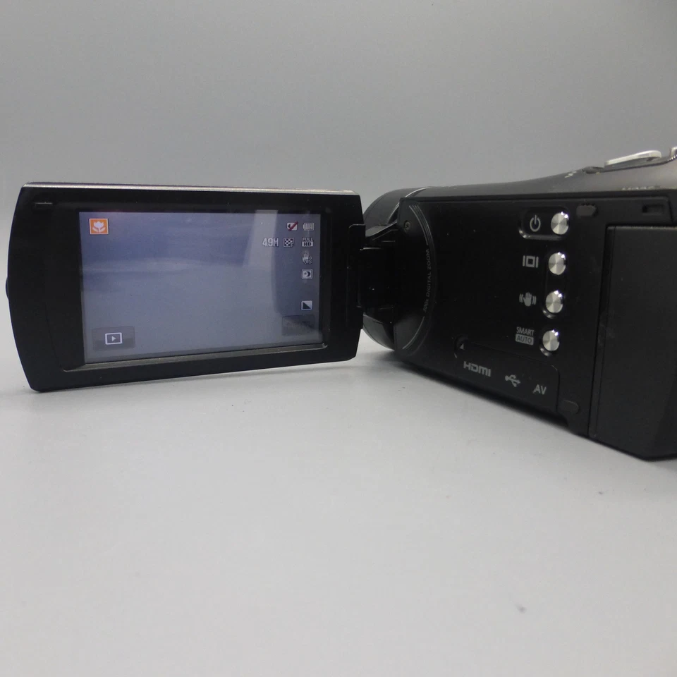 Samsung HMX-H320BP Handheld High Definition Camcorder Black Tested - Image 4 of 4