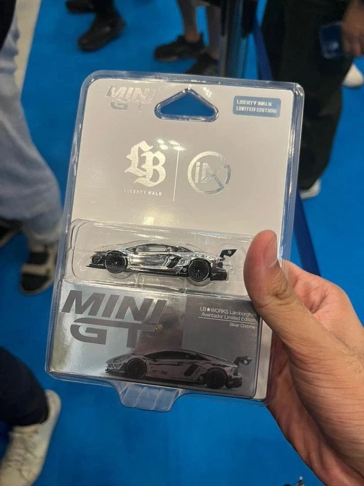 Mini GT 1:64 LB-Works Lamborghini Aventador IMX 2025 Indonesia Limited #1023 - Image 2 of 4