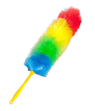 Anti Static Duster Long Handle Feather Duster Hygienic Brush Home Office Kitchen