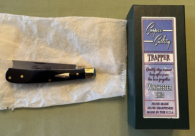Cooper Cutlery Blue Bone One Arm Razor Blade Trapper [5119Z]