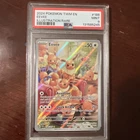 POKEMON 2024 TWILIGHT MASQUERADE EEVEE ILLUSTRATION RARE 188 PSA 9
